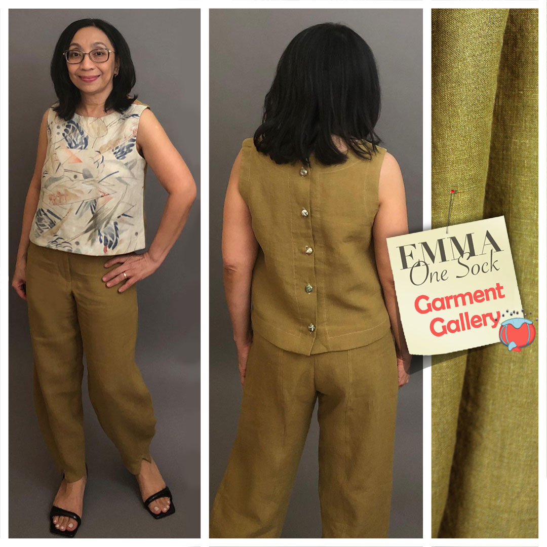 @finishedseams has designed her wardrobe with a balance of core favorites and beautiful, unique pieces which e